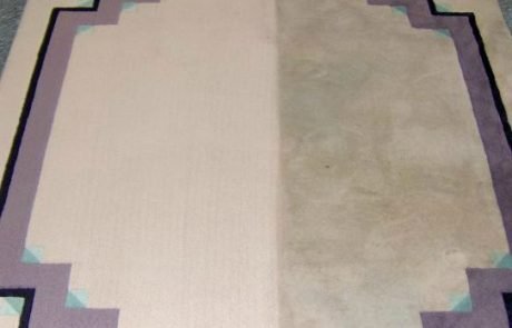 rug cleaning before after